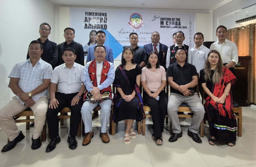 Yimkhiung Akherü Arihako organised the 3rd edition of M Chuba Meritorious Award, 2025 in Dimapur.
